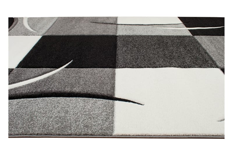 London Patch Friezematta 133x190 Rutig - Textilier & mattor - Mattor - Modern matta - Friezemattor