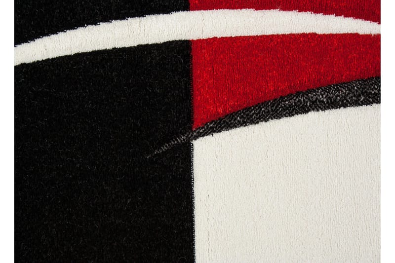 London Patch Friezematta 80x350 - Röd - Textilier & mattor - Mattor - Modern matta - Friezemattor