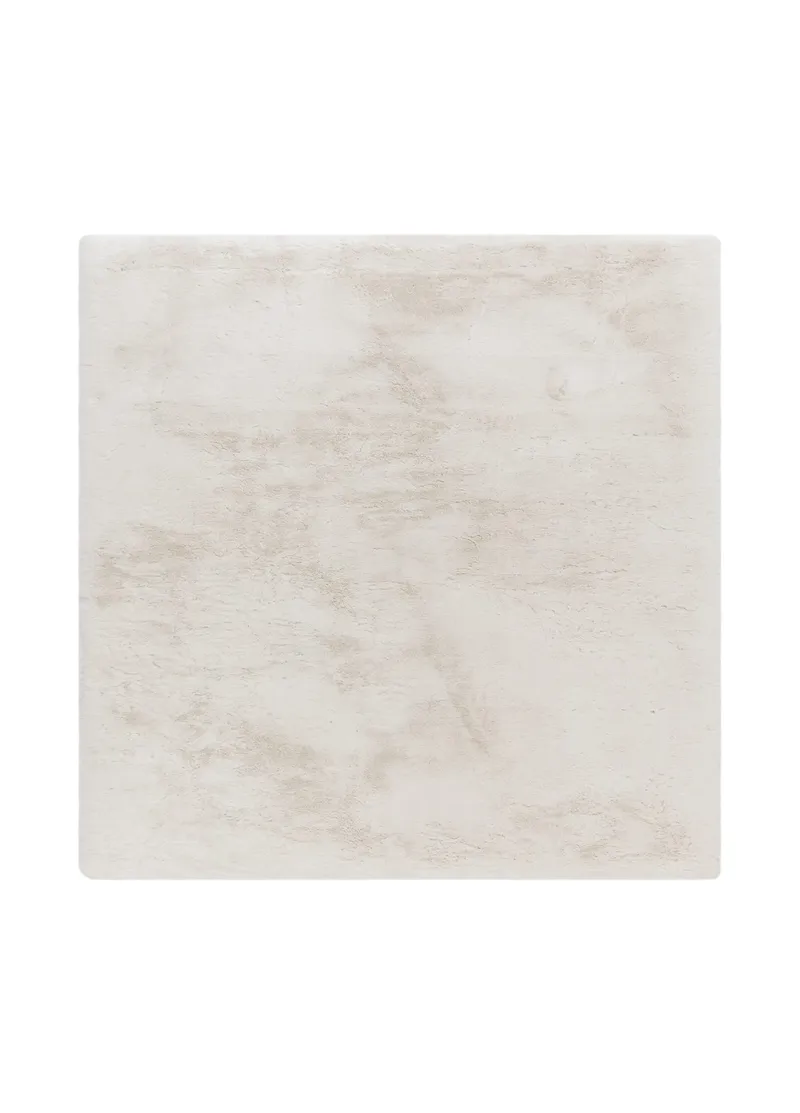 Maskinvävd Matta Heaven Deluxe kvadratisk 200x200 cm, Creme