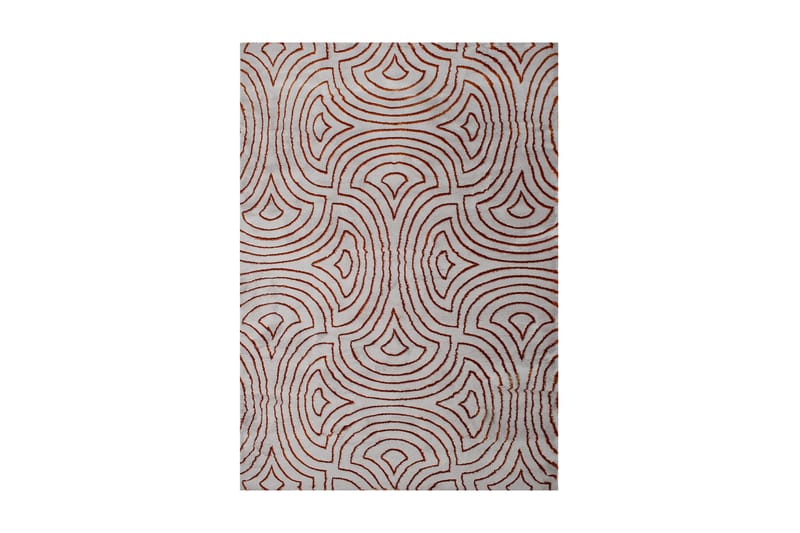 Matta Diamond Creme/Orange 160x230 - Friezemattor - Wiltonmattor