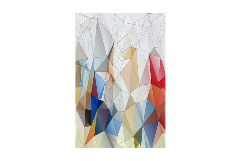 NARINSAH Matta 100x200 cm Flerfärgad - Textilier & mattor - Mattor - Modern matta - Friezemattor