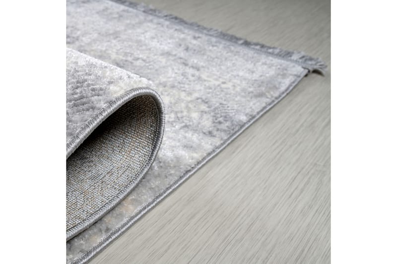 Naveena Gångmatta 80x150 cm Rektangulär Grå/Beige/Creme - Textilier & mattor - Mattor - Modern matta - Friezemattor