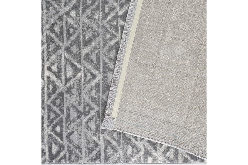 Naveena Gångmatta 80x150 cm Rektangulär Grå/Creme - Textilier & mattor - Mattor - Modern matta - Gångmattor
