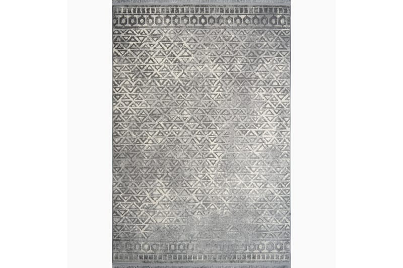 Naveena Gångmatta 80x150 cm Rektangulär Grå/Creme - Textilier & mattor - Mattor - Modern matta - Gångmattor