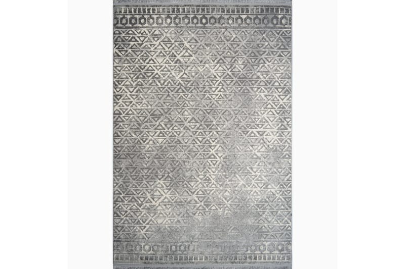 Naveena Gångmatta 80x150 cm Rektangulär - Grå/Creme - Textilier & mattor - Mattor - Modern matta - Friezemattor