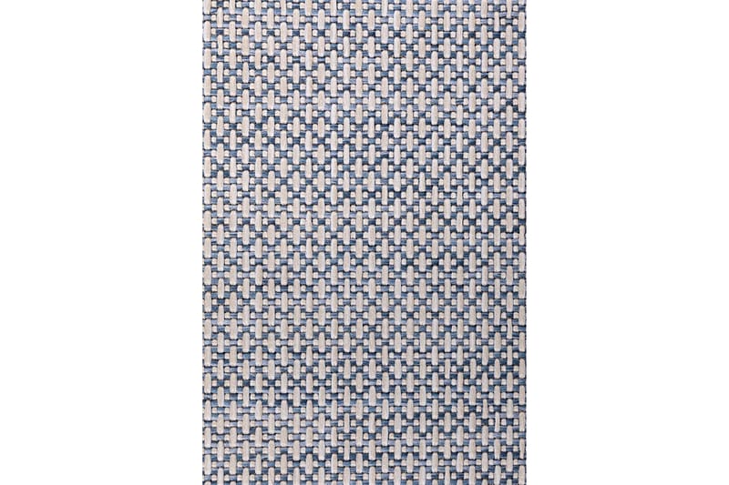 Nensi Wiltonmatta 80x150 cm Rektangulär Blå/Creme - Wiltonmattor - Friezemattor