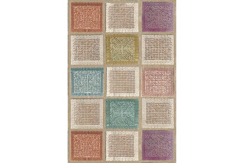 Nobukazu Wiltonmatta 60x100 cm Rektangulär - Flerfärgad - Textilier & mattor - Mattor - Modern matta - Friezemattor