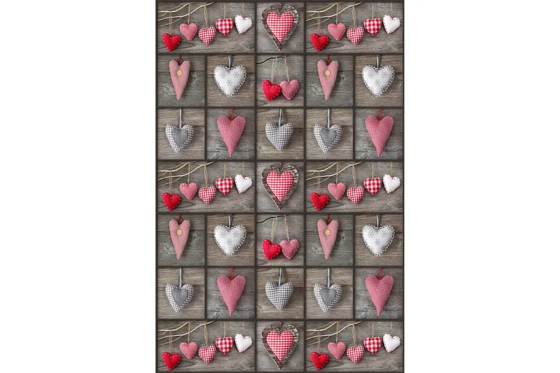 Nobunao Wiltonmatta 60x100 cm Rektangulär - Flerfärgad - Textilier & mattor - Mattor - Modern matta - Friezemattor