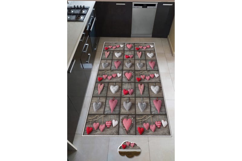 Nobunao Wiltonmatta 60x100 cm Rektangulär, Flerfärgad