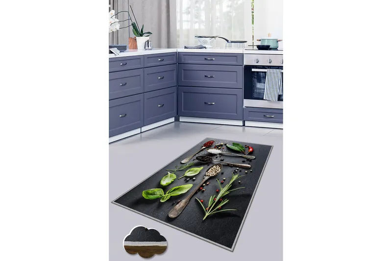 Nobunari Wiltonmatta 60x100 cm Rektangulär, Flerfärgad