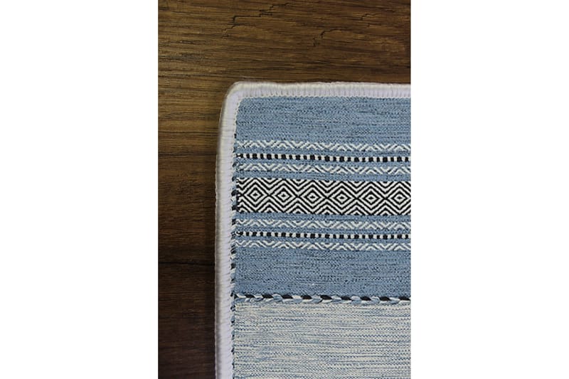 Nobutada Wiltonmatta 60x100 cm Rektangulär - Blå - Textilier & mattor - Mattor - Modern matta - Friezemattor