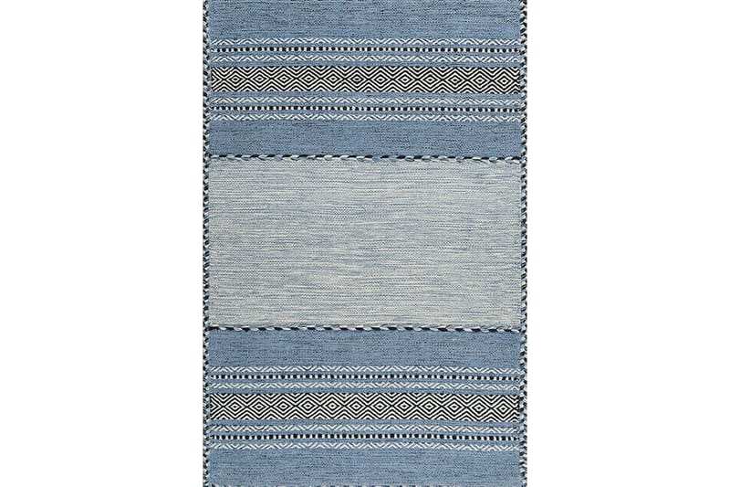 Nobutada Wiltonmatta 60x100 cm Rektangulär - Blå - Textilier & mattor - Mattor - Modern matta - Friezemattor