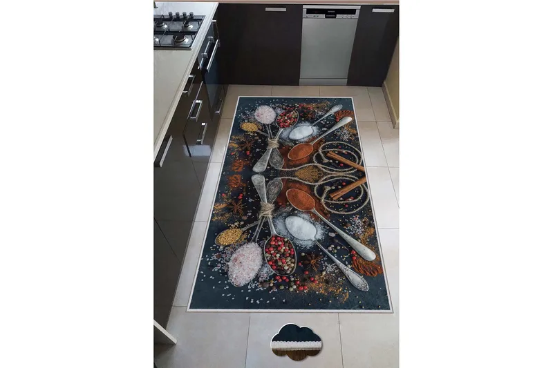 Nobuyasu Wiltonmatta 80x50 cm Rektangulär, Flerfärgad