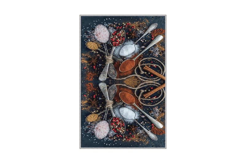 Nobuyasu Wiltonmatta 80x50 cm Rektangulär - Flerfärgad - Textilier & mattor - Mattor - Modern matta - Friezemattor