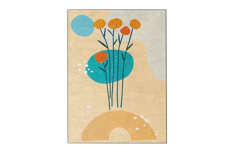 Noore Wiltonmatta 80x140 cm Rektangulär - Flerfärgad - Textilier & mattor - Mattor - Modern matta - Friezemattor