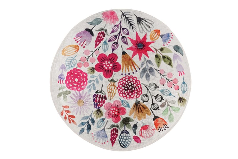 Nozomu Wiltonmatta 200 cm Rund - Flerfärgad - Textilier & mattor - Mattor - Modern matta - Friezemattor