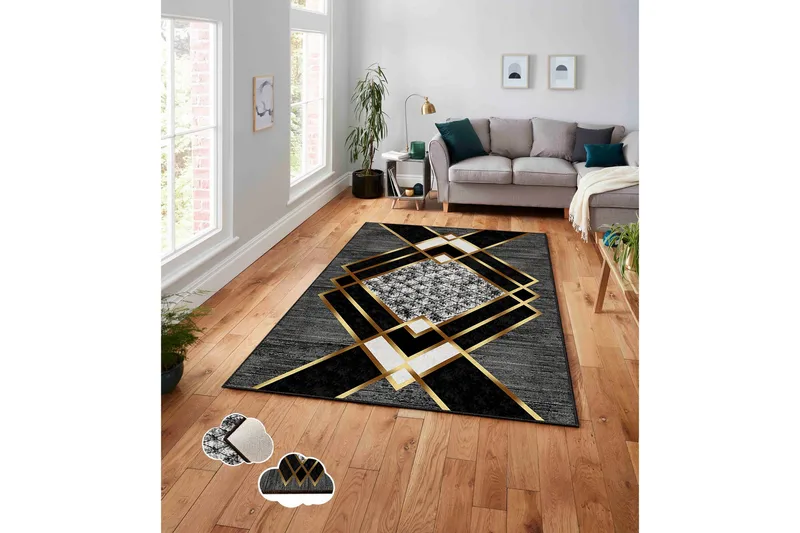 Nunki Wiltonmatta 160x230 cm Rektangulär - Flerfärgad - Textilier & mattor - Mattor - Modern matta - Friezemattor