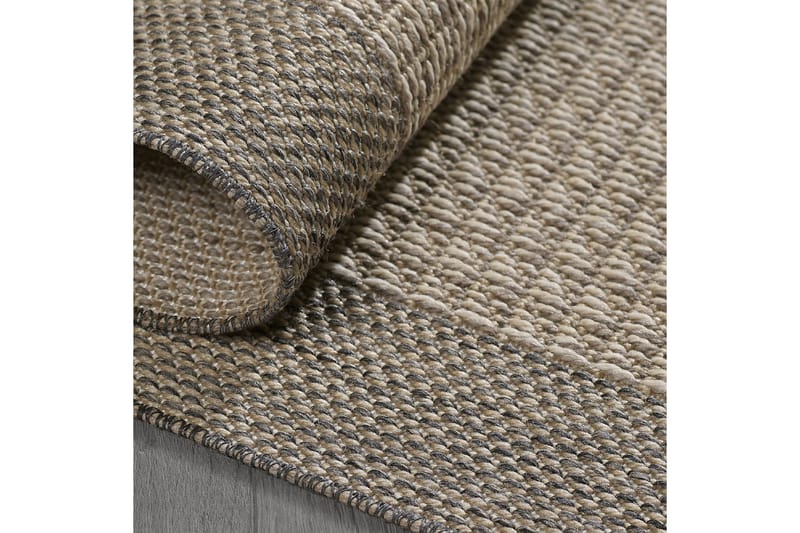 Omkar Gångmatta 80x150 cm Rektangulär Beige - Textilier & mattor - Mattor - Modern matta - Friezemattor