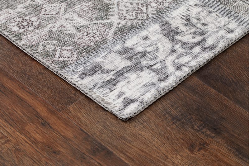 Patchwork Wiltonmatta 200x290 cm Rektangulär - Silver - Textilier & mattor - Mattor - Modern matta - Friezemattor