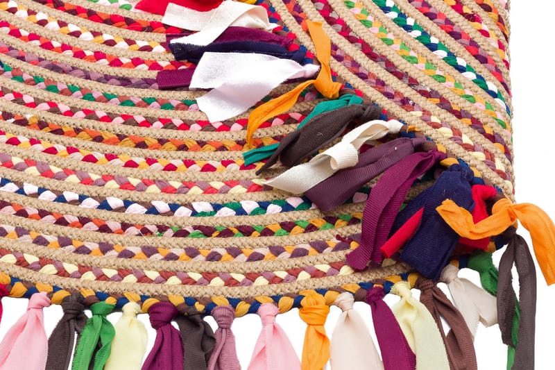 Saroshe Matta 150x150 cm - Flerfärgad - Textilier & mattor - Mattor - Modern matta - Friezemattor