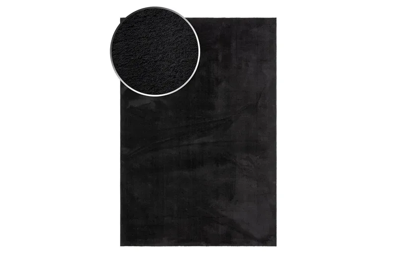 Soft Wiltonmatta 160x230 cm - Svart - Textilier & mattor - Mattor - Modern matta - Friezemattor