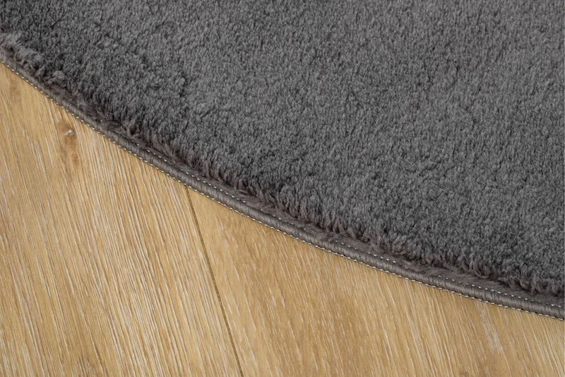 Soft Wiltonmatta Rund 200 cm - Grafitgrå - Textilier & mattor - Mattor - Modern matta - Friezemattor