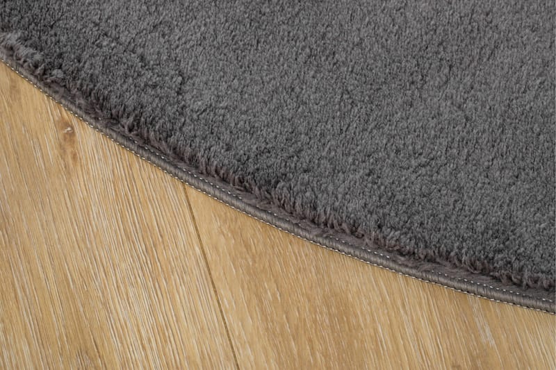 Soft Wiltonmatta Rund 200 cm - Grafitgrå - Textilier & mattor - Mattor - Modern matta - Friezemattor