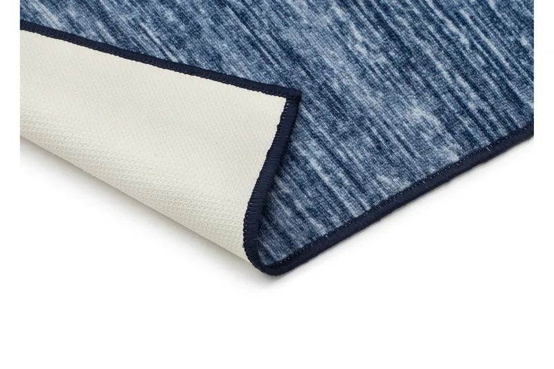 Struktur Matta 133x190 cm - Navy - Textilier & mattor - Mattor - Modern matta - Friezemattor