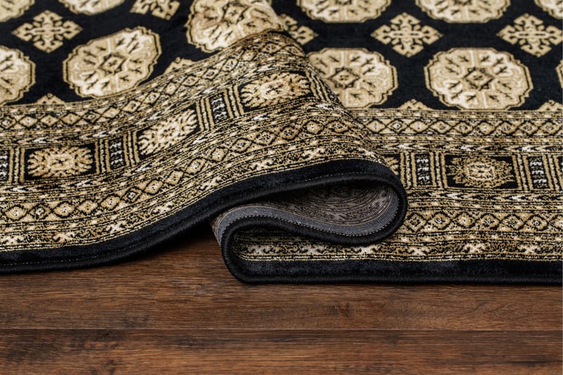 Teheran Wiltonmatta Rektangulär 120x170 cm - Svart - Textilier & mattor - Mattor - Modern matta - Friezemattor