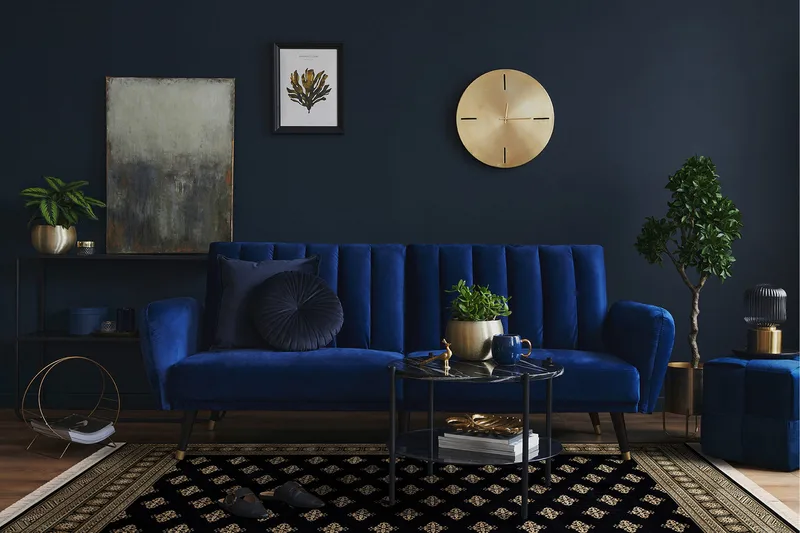 Teheran Wiltonmatta Rektangulär 240x330 cm - Svart - Textilier & mattor - Mattor - Modern matta - Friezemattor