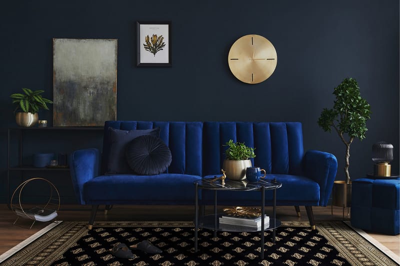 Teheran Wiltonmatta Rektangulär 240x330 cm - Svart - Textilier & mattor - Mattor - Modern matta - Friezemattor