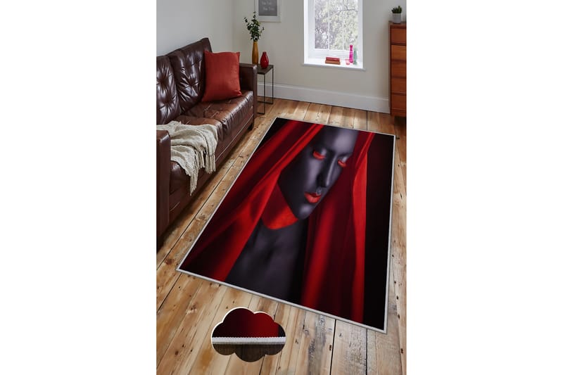 TENZILE Matta 100x200 cm Flerfärgad - Textilier & mattor - Mattor - Modern matta - Friezemattor