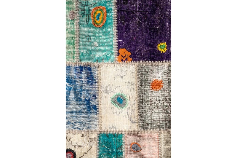 Tolunay Matta 100x150 cm - Flerfärgad - Textilier & mattor - Mattor - Modern matta - Friezemattor