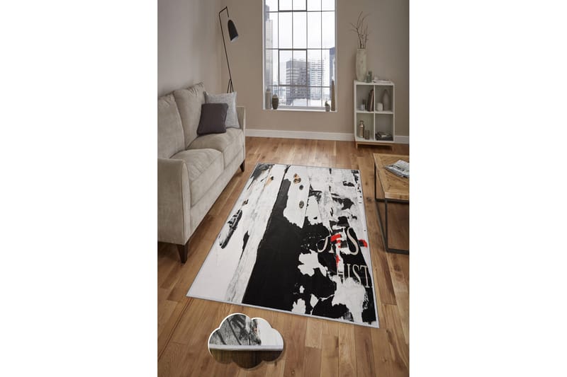 Tolunay Matta 100x150 cm - Flerfärgad - Textilier & mattor - Mattor - Modern matta - Friezemattor