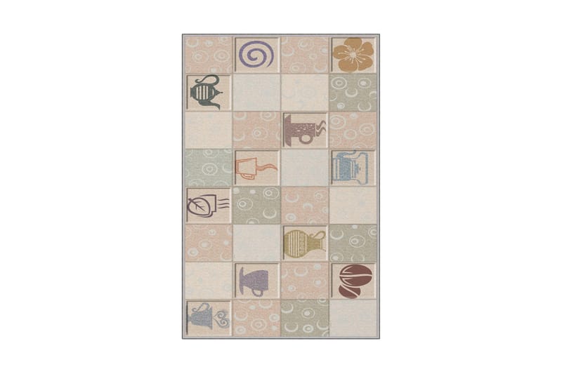 Tolunay Matta 100x150 cm, Flerfärgad