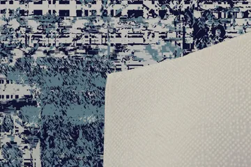 Tolunay Matta 100x150 cm - Flerfärgad - Textilier & mattor - Mattor - Modern matta - Friezemattor