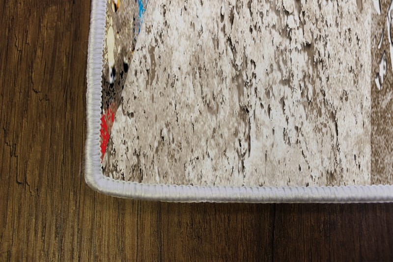 Tolunay Matta 100x150 cm - Flerfärgad - Textilier & mattor - Mattor - Modern matta - Friezemattor