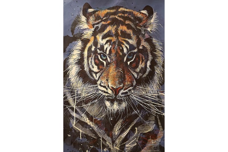 Tolunay Matta 100x200 cm - Flerfärgad - Textilier & mattor - Mattor - Modern matta - Friezemattor