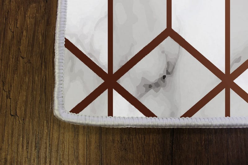 Tolunay Matta 100x200 cm - Flerfärgad - Textilier & mattor - Mattor - Modern matta - Friezemattor