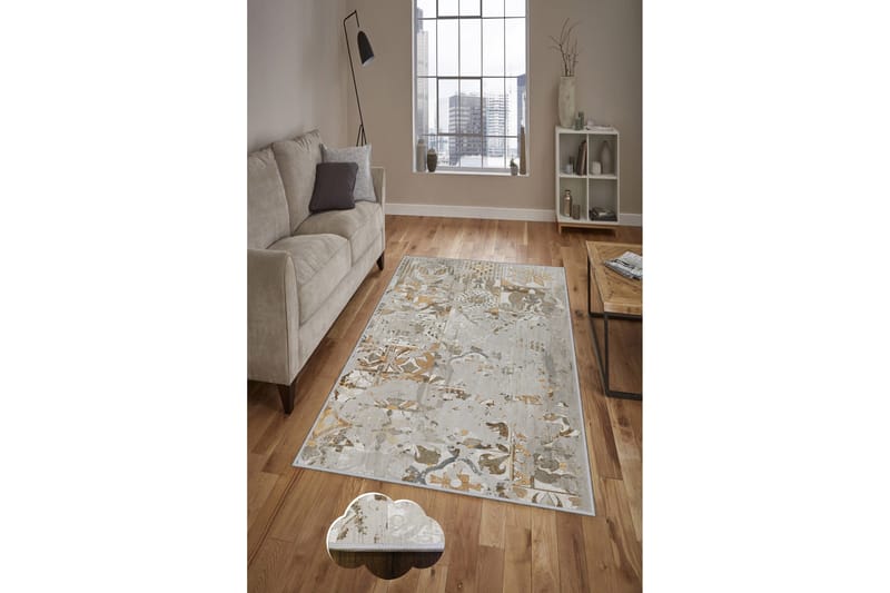 Tolunay Matta 100x200 cm - Flerfärgad - Textilier & mattor - Mattor - Modern matta - Friezemattor