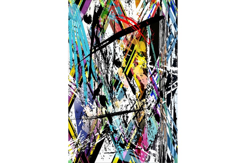 Tolunay Matta 120x180 cm - Flerfärgad - Textilier & mattor - Mattor - Modern matta - Friezemattor