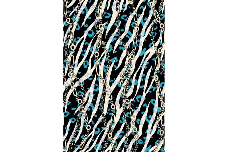 Tolunay Matta 120x180 cm - Flerfärgad - Textilier & mattor - Mattor - Modern matta - Friezemattor