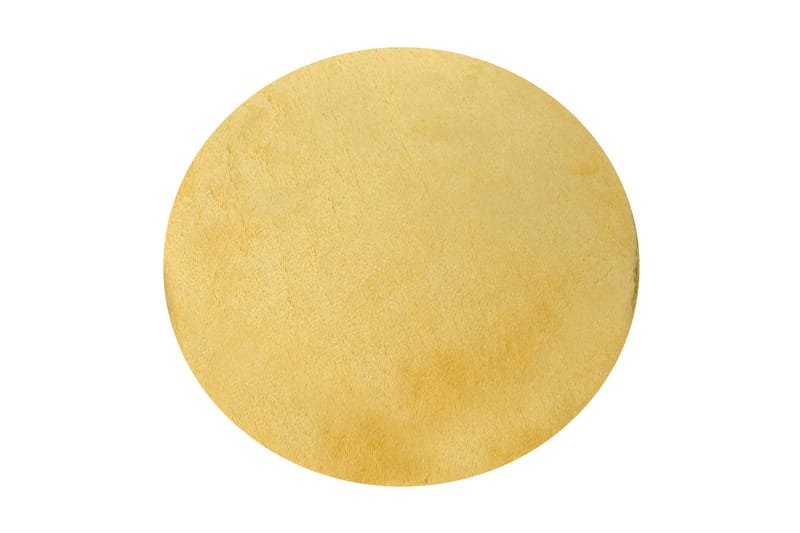 Vigentino Matta Rund 90 cm, Gul/Akryl