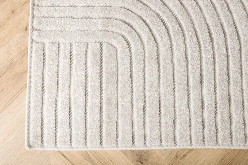 Vince Wiltonmatta 160x230 cm Rektangulär - Vit - Textilier & mattor - Mattor - Modern matta - Friezemattor