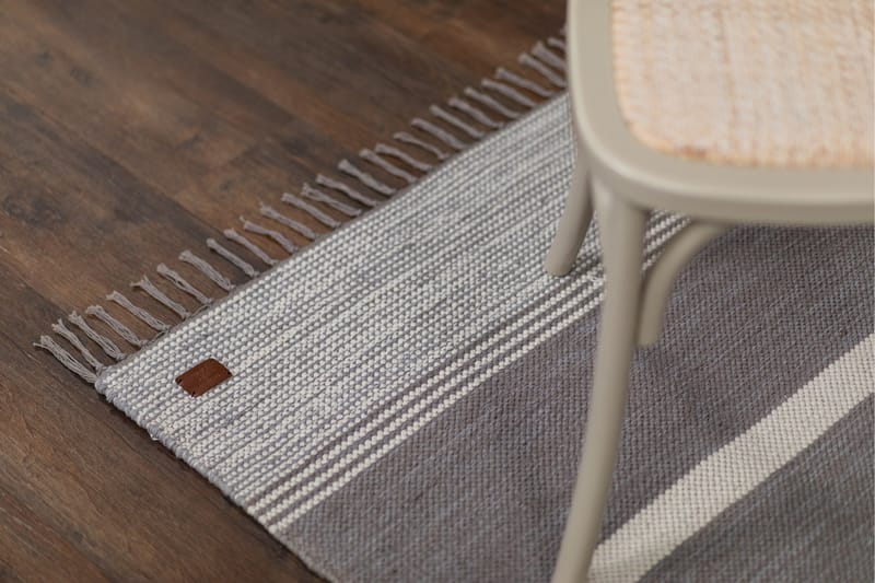 Vindö Matta 75x150 - Grå - Textilier & mattor - Mattor - Modern matta - Friezemattor