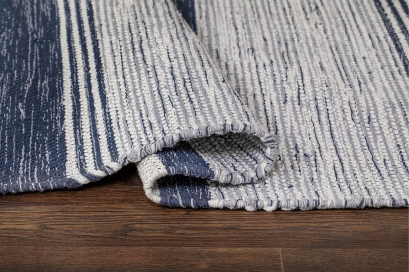 Vindö Matta 75x220 - Denimblå - Textilier & mattor - Mattor - Modern matta - Friezemattor