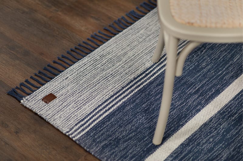 Vindö Matta 75x220 - Denimblå - Textilier & mattor - Mattor - Modern matta - Friezemattor