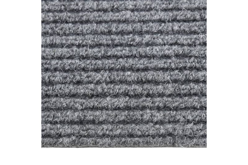 Gångmatta 100x250 cm grå - Grå - Gångmattor