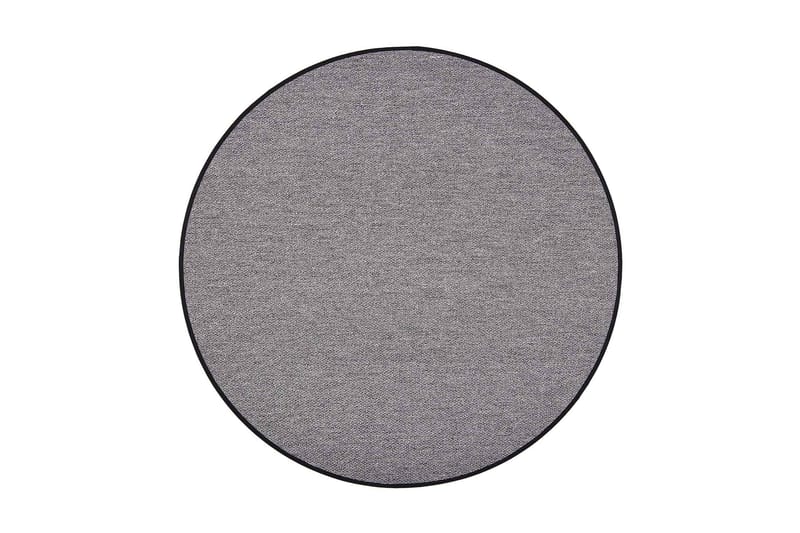 Aho Matta Rund 133 cm Svart, Vm Carpet