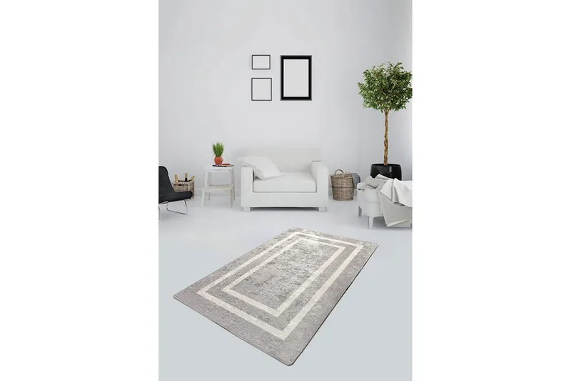 Argentu Entrematta 100x300 cm - Flerfärgad/Sammet - Textilier & mattor - Mattor - Modern matta - Gångmattor